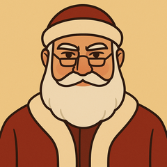 Nicholas, a kindly Father Christmas figure